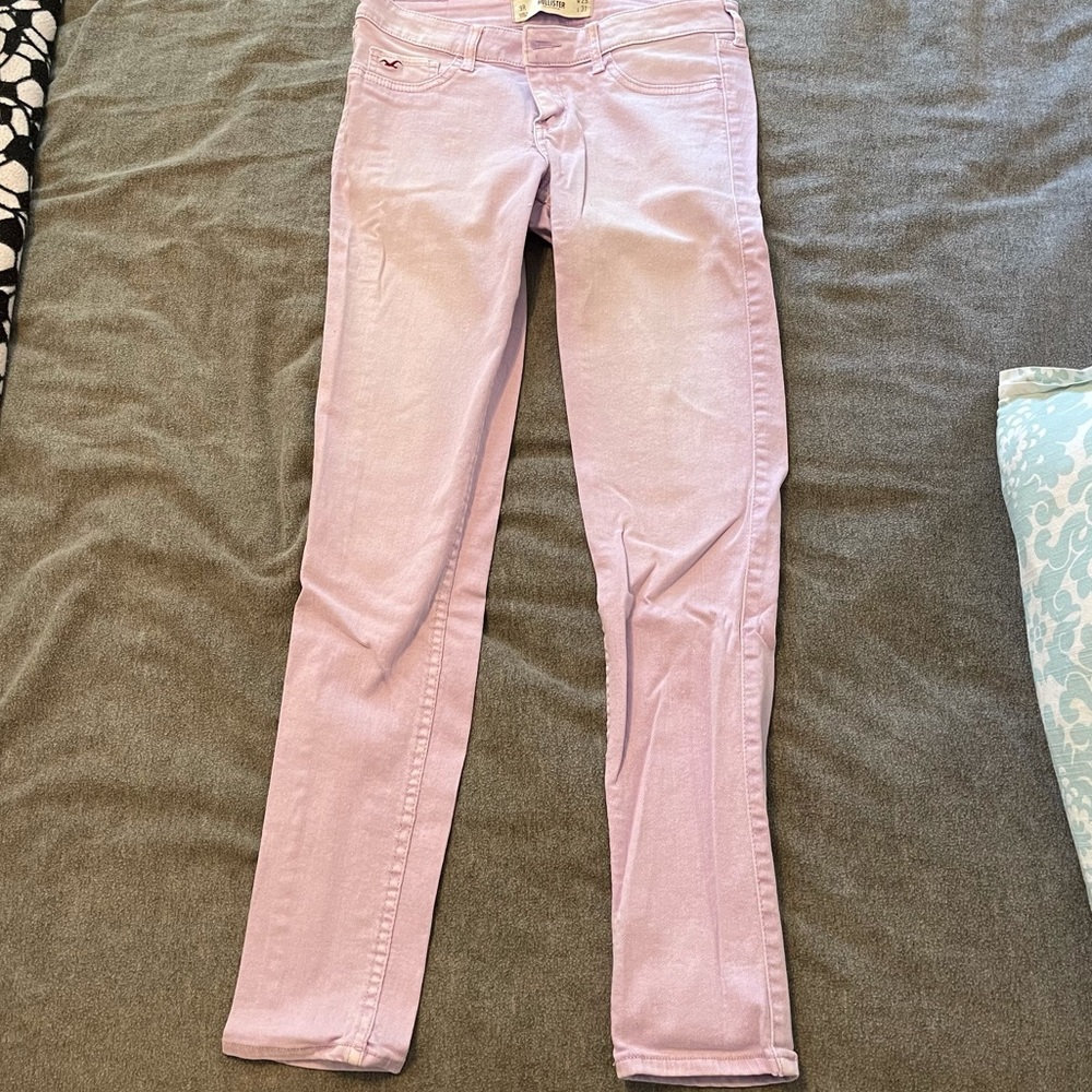 Hollister Pastel / Lilac Jeans